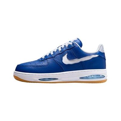 Nike - Air Force 1 '07 LV8 - Bleu - Leather - Shoes - Publicité Nike - Air Force 1 '07 LV8 - Bleu - Leather - Shoes - Publicité