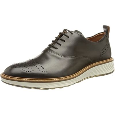 Ecco Homme St. 1 Hybrid Derby Wing Tip Shoes, Black, 40 EU - Publicité Ecco Homme St. 1 Hybrid Derby Wing Tip Shoes, Black, 40 EU - Publicité