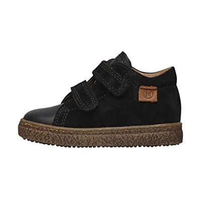 Naturino Baskets en Cuir et suède, Noir 35 - Publicité Naturino Baskets en Cuir et suède, Noir 35 - Publicité