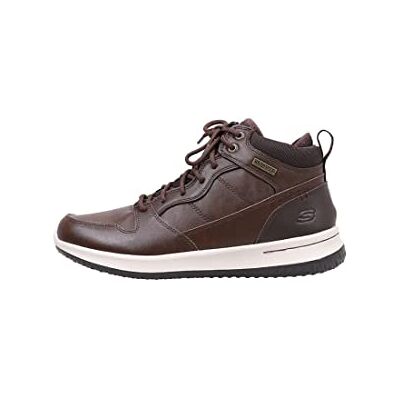 Skechers Homme Delson Bottes Bottines classiques, Marron Chocolate Leather Chocolate, 44 EU - Publicité Skechers Homme Delson Bottes Bottines classiques, Marron Chocolate Leather Chocolate, 44 EU - Publicité