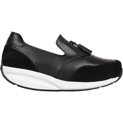 MBT Sumi Ballerines Femme Habillées. Chaussures de Marche Anatomiques Confortables. Chaussures Physiologiques Confort Stabilité avec Semelle Courbée. Mocassins en Cuir Style Nautique. Noire - Publicité MBT Sumi Ballerines Femme Habillées. Chaussures de Marche Anatomiques Confortables. Chaussures Physiologiques Confort Stabilité avec Semelle Courbée. Mocassins en Cuir Style Nautique. Noire - Publicité