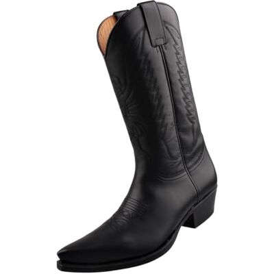 Sendra Bottes de cowboy pour homme, Noir , 43 EU - Publicité Sendra Bottes de cowboy pour homme, Noir , 43 EU - Publicité
