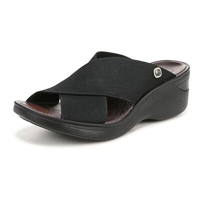 BZees LifeStride Femme Désir Sandale, Tissu Extensible Noir, 38.5 EU - Publicité BZees LifeStride Femme Désir Sandale, Tissu Extensible Noir, 38.5 EU - Publicité