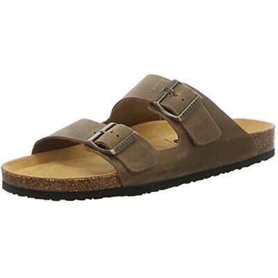 Plakton Mules Barna pour homme Vert foncé Pointure 41 - Publicité Plakton Mules Barna pour homme Vert foncé Pointure 41 - Publicité