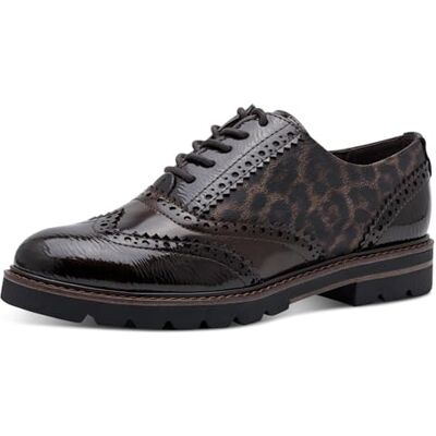 MARCO TOZZI Femme Oxford Tissu, Mocca Leo, 41 EU - Publicité MARCO TOZZI Femme Oxford Tissu, Mocca Leo, 41 EU - Publicité
