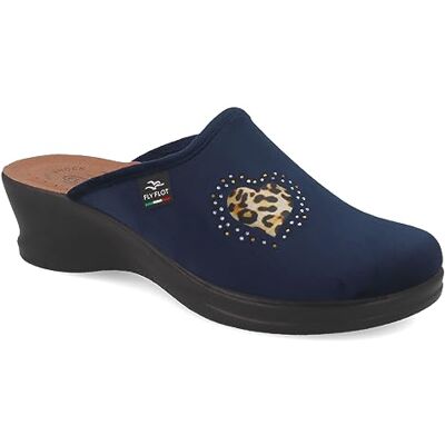 Fly Flot 96 W73 PE Lequile Bleu Pantoufles pour Femme en tissu avec semelle anti-choc en cuir, bleu, 39 EU - Publicité Fly Flot 96 W73 PE Lequile Bleu Pantoufles pour Femme en tissu avec semelle anti-choc en cuir, bleu, 39 EU - Publicité