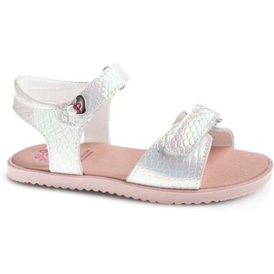 Pablosky Quilate Sandale, Blanc, 25 EU Large - Publicité Pablosky Quilate Sandale, Blanc, 25 EU Large - Publicité