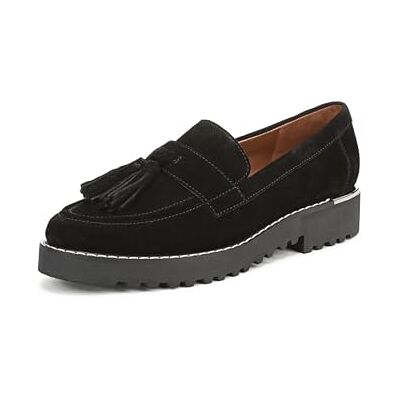 Franco Sarto Femme Carolynn Lug Sole Loafer Mocassin, Daim Noir, 41.5 EU - Publicité Franco Sarto Femme Carolynn Lug Sole Loafer Mocassin, Daim Noir, 41.5 EU - Publicité