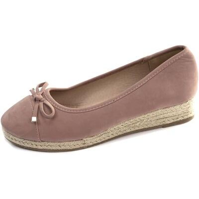 Isotoner Ballerines Femme à Talon de 4 cm, très Confortables, 40, rosepoudré - Publicité Isotoner Ballerines Femme à Talon de 4 cm, très Confortables, 40, rosepoudré - Publicité