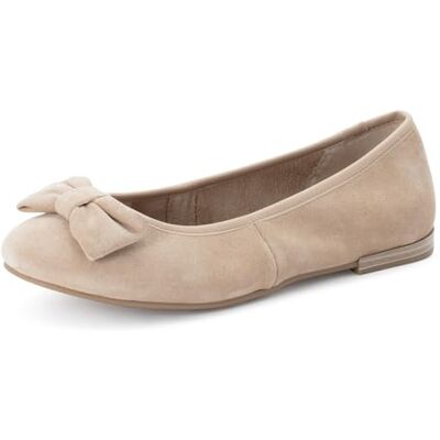 MARCO TOZZI Femmes Ballerines Semelle intérieure Feel Me Moelleuse Cuir Doublure intérieure Douce Tendance, Beige (LT.Tan), 41 EU - Publicité MARCO TOZZI Femmes Ballerines Semelle intérieure Feel Me Moelleuse Cuir Doublure intérieure Douce Tendance, Beige (LT.Tan), 41 EU - Publicité