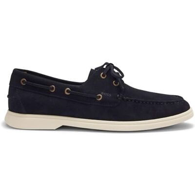 Boss Sienne SD 10247967 01 Chaussures de Bateau pour Homme, Bleu foncé, 41 EU - Publicité Boss Sienne SD 10247967 01 Chaussures de Bateau pour Homme, Bleu foncé, 41 EU - Publicité