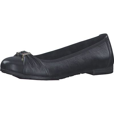 MARCO TOZZI Femme Damen Ballerines, Noir, 39 EU - Publicité MARCO TOZZI Femme Damen Ballerines, Noir, 39 EU - Publicité