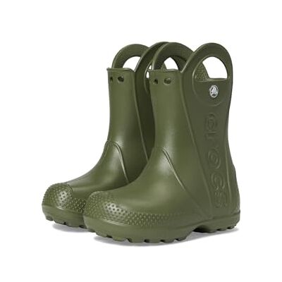 Crocs Unisexe Enfant Handle It Rain Boot T Bottes, Army Green, 20/21 EU - Publicité Crocs Unisexe Enfant Handle It Rain Boot T Bottes, Army Green, 20/21 EU - Publicité