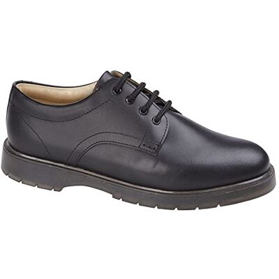 Grafters M181 Chaussures en cuir pour homme avec semelle en PVC/nitrile, Noir , 42 1/3 EU - Publicité Grafters M181 Chaussures en cuir pour homme avec semelle en PVC/nitrile, Noir , 42 1/3 EU - Publicité