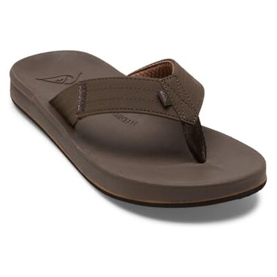 Quiksilver Sandales Rivi III pour homme, Marron 1, 45 EU - Publicité Quiksilver Sandales Rivi III pour homme, Marron 1, 45 EU - Publicité