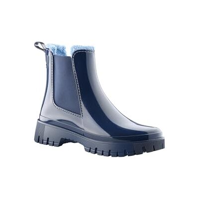 Lemon Jelly Eirwen, Bottines Chelsea de Pluie pour Femme, Bottine en Fourrure en PVC (Taille 36-42) - Publicité Lemon Jelly Eirwen, Bottines Chelsea de Pluie pour Femme, Bottine en Fourrure en PVC (Taille 36-42) - Publicité