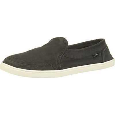 Sanuk Femme Pair O Dice Plat, Noir délavé, 35.5 EU - Publicité Sanuk Femme Pair O Dice Plat, Noir délavé, 35.5 EU - Publicité
