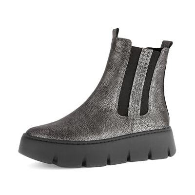 Gabor Bottines Chelsea pour femme, meilleur ajustement, Gris 60, 43 EU - Publicité Gabor Bottines Chelsea pour femme, meilleur ajustement, Gris 60, 43 EU - Publicité