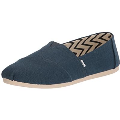 TOMS Alpargata Heritage Canvas Semelle de mocassin Femme, Bleu Majorque, 38 EU - Publicité TOMS Alpargata Heritage Canvas Semelle de mocassin Femme, Bleu Majorque, 38 EU - Publicité