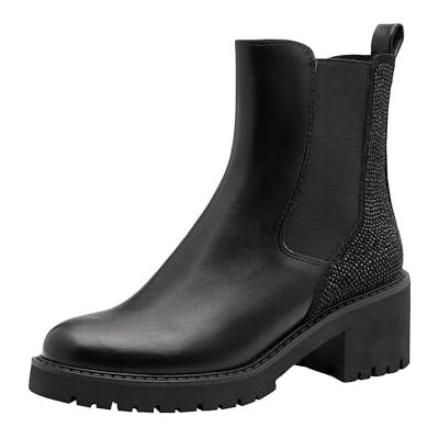 Marco Tozzi Chelsea Bottes tendance pour femme Noir Taille 37 EU, Noir, 37 EU - Publicité Marco Tozzi Chelsea Bottes tendance pour femme Noir Taille 37 EU, Noir, 37 EU - Publicité