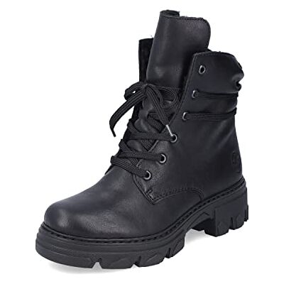 Rieker Femme 74624 Bottes de Motard, Noir 00, 38 EU - Publicité Rieker Femme 74624 Bottes de Motard, Noir 00, 38 EU - Publicité