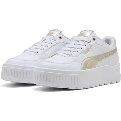 Puma Sneakers Karmen II Idol Metallic Whisper Femme 38, White Gold - Publicité Puma Sneakers Karmen II Idol Metallic Whisper Femme 38, White Gold - Publicité