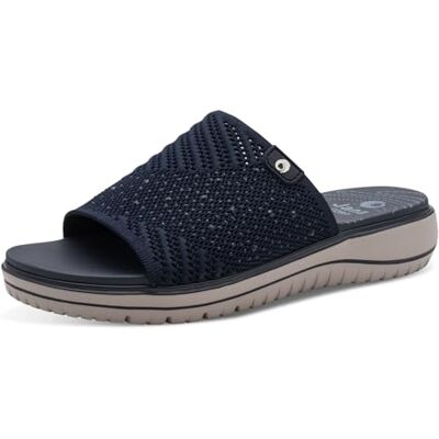 Jana Femme Coshy Mule Flat Sandale Plate, Bleu Marine, 40 EU - Publicité Jana Femme Coshy Mule Flat Sandale Plate, Bleu Marine, 40 EU - Publicité