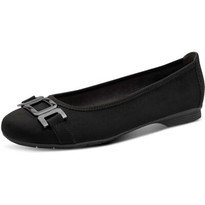 Jana Ballerines Femme Rondes Vegan, Black, 40 EU - Publicité Jana Ballerines Femme Rondes Vegan, Black, 40 EU - Publicité