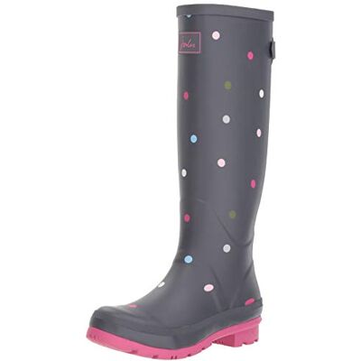 Joules WELLY PRINT, Chaussures Wellington de travail femme Gris (Grey Multi Spot GRYMSPT), 42 EU - Publicité Joules WELLY PRINT, Chaussures Wellington de travail femme Gris (Grey Multi Spot GRYMSPT), 42 EU - Publicité