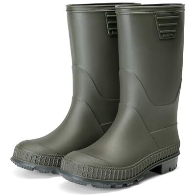 DREAM PAIRS Bottes de Pluie Enfant Fille Garçon Légeres Faciles À Enfiler avec Semelle Antidérapante pour Jeux en Extérieur par Temps de Pluie,Size 28,Olive,KKUMRB2506 - Publicité DREAM PAIRS Bottes de Pluie Enfant Fille Garçon Légeres Faciles À Enfiler avec Semelle Antidérapante pour Jeux en Extérieur par Temps de Pluie,Size 28,Olive,KKUMRB2506 - Publicité