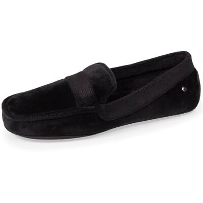 Isotoner Chaussons pantoufles Mocassins homme ultra confortables et légers, 40, noir/noir - Publicité Isotoner Chaussons pantoufles Mocassins homme ultra confortables et légers, 40, noir/noir - Publicité