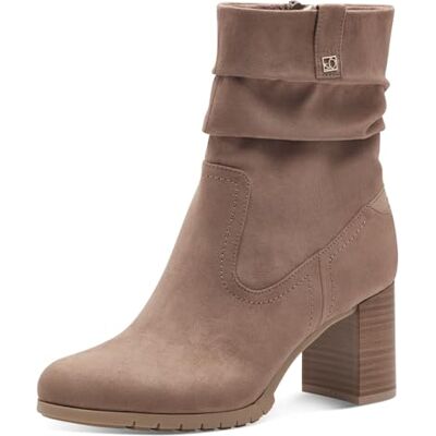 s.Oliver Bottines à Talon pour Femme , Taupe, 42 EU - Publicité s.Oliver Bottines à Talon pour Femme , Taupe, 42 EU - Publicité