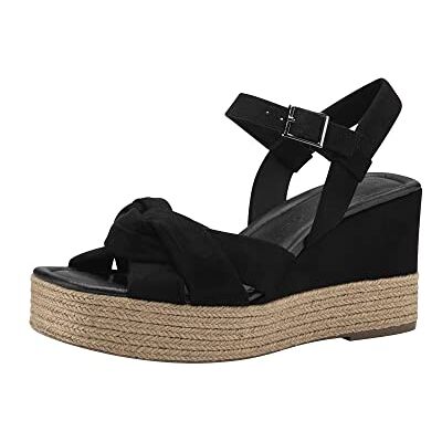 Tamaris Femme 1-28310-20 Wedge Sandale, Noir, 40 EU - Publicité Tamaris Femme 1-28310-20 Wedge Sandale, Noir, 40 EU - Publicité
