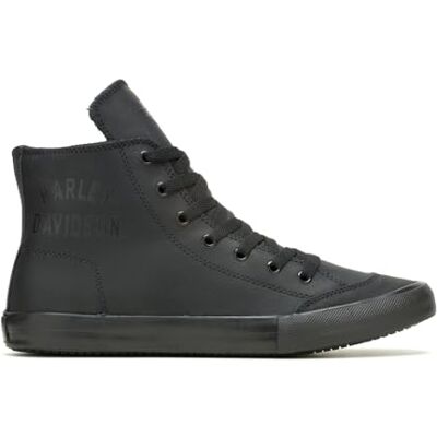 Harley-Davidson Baskets Nathan pour homme, noir, pointure 41 - Publicité Harley-Davidson Baskets Nathan pour homme, noir, pointure 41 - Publicité