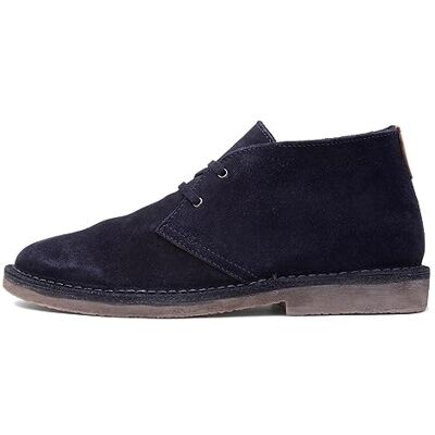 Hush Puppies Homme Samuel Bottine Chukka, Bleu Marine, 39.5 EU - Publicité Hush Puppies Homme Samuel Bottine Chukka, Bleu Marine, 39.5 EU - Publicité
