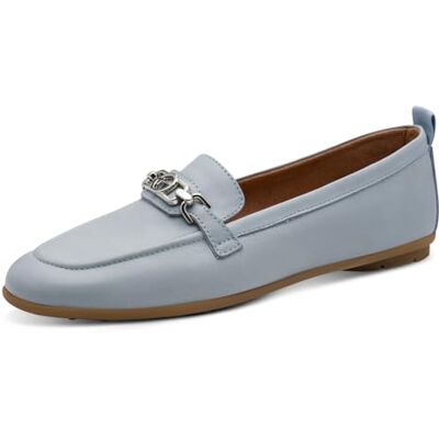 Tamaris Mocassin Femme plat Cuir bleu 42 EU - Publicité Tamaris Mocassin Femme plat Cuir bleu 42 EU - Publicité