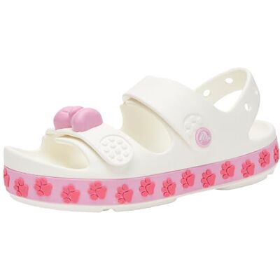Crocs Unisexe Enfant Crocband Cruiser Sandal K Sandales, Pet White/Pink Tweed, 36/37 EU - Publicité Crocs Unisexe Enfant Crocband Cruiser Sandal K Sandales, Pet White/Pink Tweed, 36/37 EU - Publicité