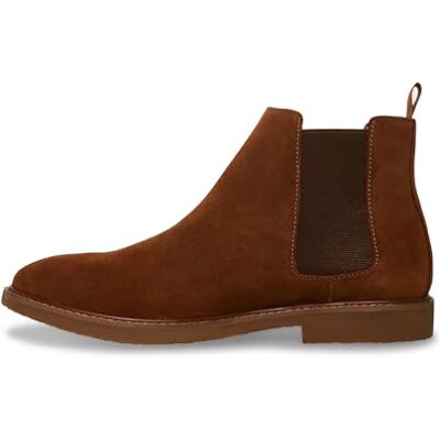 Steve Madden Bottes Chelsea Highline pour homme, Tobacco Daim, 41 EU - Publicité Steve Madden Bottes Chelsea Highline pour homme, Tobacco Daim, 41 EU - Publicité