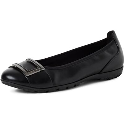 MARCO TOZZI Ballerines Femme Semelle intérieure Feel Me Souple Doublure Douce Confortable, Noir (Black), 39 EU - Publicité MARCO TOZZI Ballerines Femme Semelle intérieure Feel Me Souple Doublure Douce Confortable, Noir (Black), 39 EU - Publicité