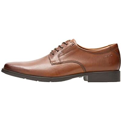 Clarks Derby Tilden Plain Derbys pour Homme, Cuir Marron foncé., 44 EU - Publicité Clarks Derby Tilden Plain Derbys pour Homme, Cuir Marron foncé., 44 EU - Publicité