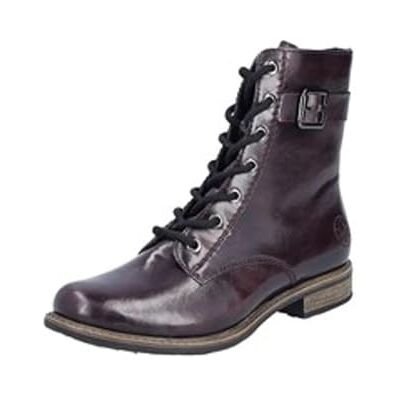 Rieker Bottes à lacets pour femme, Rouge 35., 43 EU - Publicité Rieker Bottes à lacets pour femme, Rouge 35., 43 EU - Publicité