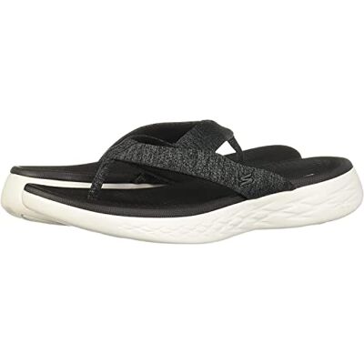 Skechers Femme on-The-go 600-Preferred Tongues, Noir/Blanc, 37 EU - Publicité Skechers Femme on-The-go 600-Preferred Tongues, Noir/Blanc, 37 EU - Publicité