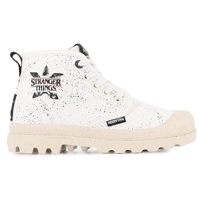 Palladium Mixte Enfant Pampa Demodog, Cream White, 34 EU - Publicité Palladium Mixte Enfant Pampa Demodog, Cream White, 34 EU - Publicité