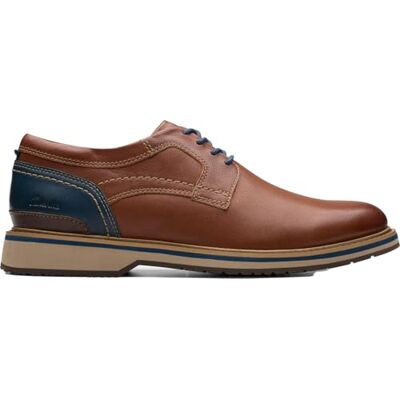 Clarks Monahan Plain Oxford pour homme, Marron clair/cuir, 43 EU - Publicité Clarks Monahan Plain Oxford pour homme, Marron clair/cuir, 43 EU - Publicité