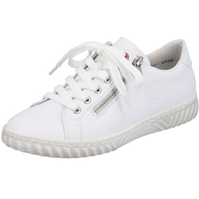 Rieker Baskets N0900 pour Femme, Blanc., 42 EU - Publicité Rieker Baskets N0900 pour Femme, Blanc., 42 EU - Publicité