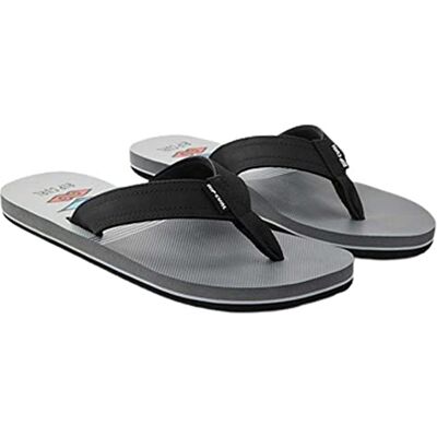 Rip Curl Tongs pour Homme Ripper Gris - Publicité Rip Curl Tongs pour Homme Ripper Gris - Publicité