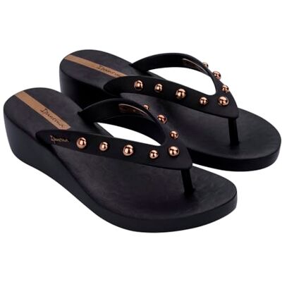 Ipanema Femme Plat Glam Fem Sandale cale, Noir, 40 EU - Publicité Ipanema Femme Plat Glam Fem Sandale cale, Noir, 40 EU - Publicité