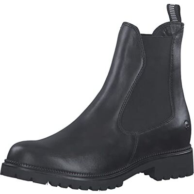 Tamaris Femme Bottines, Dame Bottines Chelsea,Demi-Bottes,Bottines,Bottes de Glisse,Plat,Black/NO Fur,38 EU - Publicité Tamaris Femme Bottines, Dame Bottines Chelsea,Demi-Bottes,Bottines,Bottes de Glisse,Plat,Black/NO Fur,38 EU - Publicité