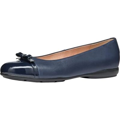 Geox D ANNYTAH C Ballet Plat pour Femme, Bleu Marine, 38,5 EU - Publicité Geox D ANNYTAH C Ballet Plat pour Femme, Bleu Marine, 38,5 EU - Publicité