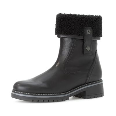 Gabor Bottines Chelsea pour femme, largeur supplémentaire modérée (G), doublure chaude, Noir 57., 38.5 EU - Publicité Gabor Bottines Chelsea pour femme, largeur supplémentaire modérée (G), doublure chaude, Noir 57., 38.5 EU - Publicité
